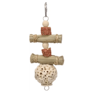 Flamingo Aba Parakeet Toy, Brown