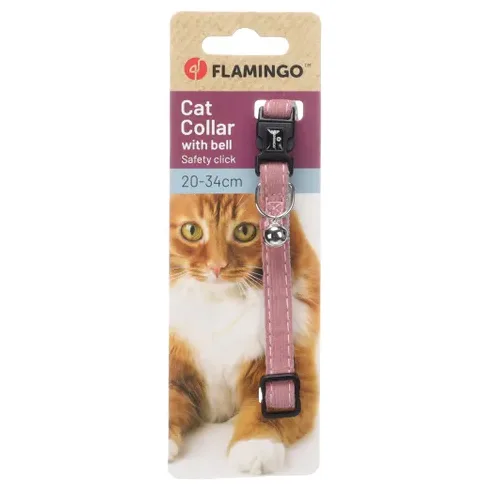 Flamingo Elfi Pink Cat Collar