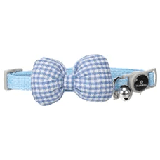 Flamingo Dilia Bowtie Cat Collar, BLue