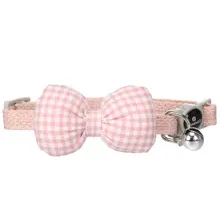 Flamingo Dilia Bowtie Cat Collar, Pink