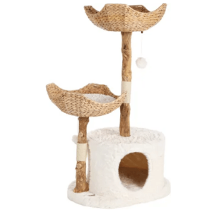 Flamingo Hector Scratching Cat Tree, Bege