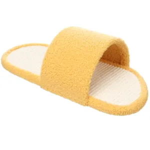 Flamingo Cleo Slipper Scratching Board, Yellow
