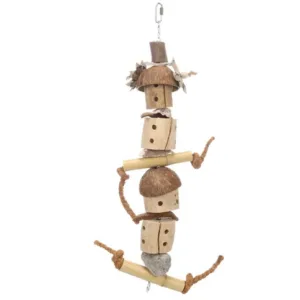 Flamingo Suva Parrot Toy, Brown