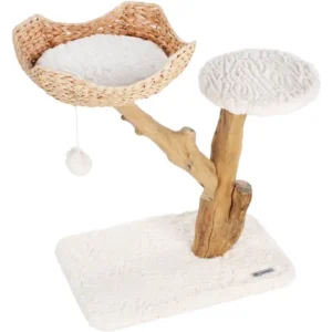 Alternative view of Flamingo Carlito Scratching Cat tree, Beige