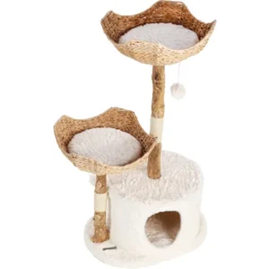 Alternative view of Flamingo Hector Scratching Cat Tree, Bege