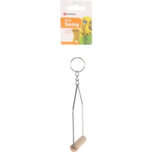 Alternative view of Flamingo Dina Swing Bird Toy, Brown