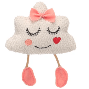 Flamingo Lovu Face Cat Toy, Beige