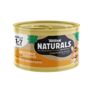Webbox Naturals Mousse with Chicken, Wet Cat Food, 85g