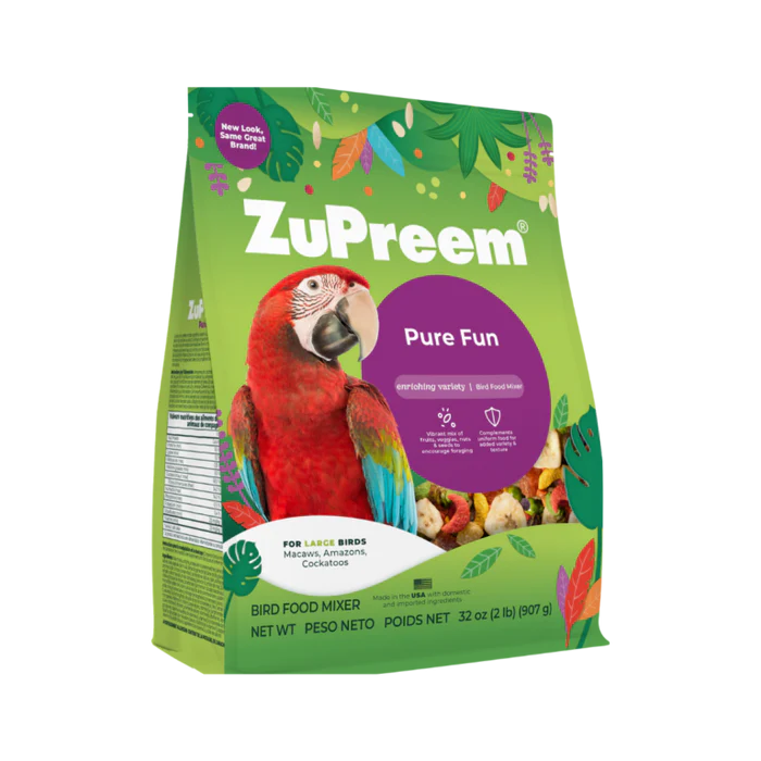 Zupreem Pure Fun for Macaws, Amazon 2lb