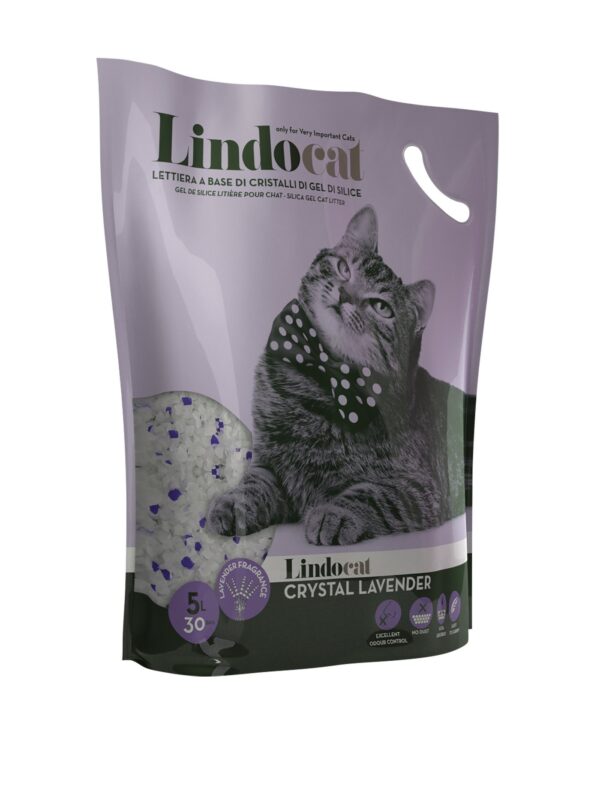 LindoCat Crystal Silica Gel Lavender Scent 16L