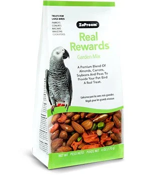 Zupreem Real Rewards Garden Mix for Large Birds 170g