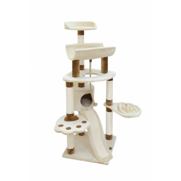 Shantal Cat Pole - Beige & Brown