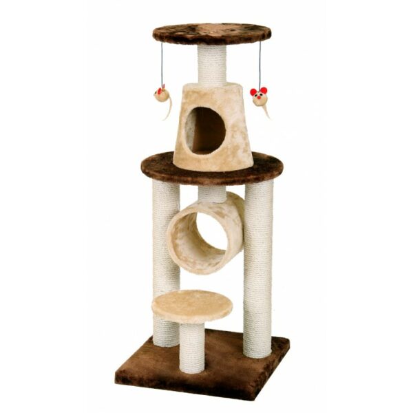 Bonalti Cat Play Tower - Brown-Beige