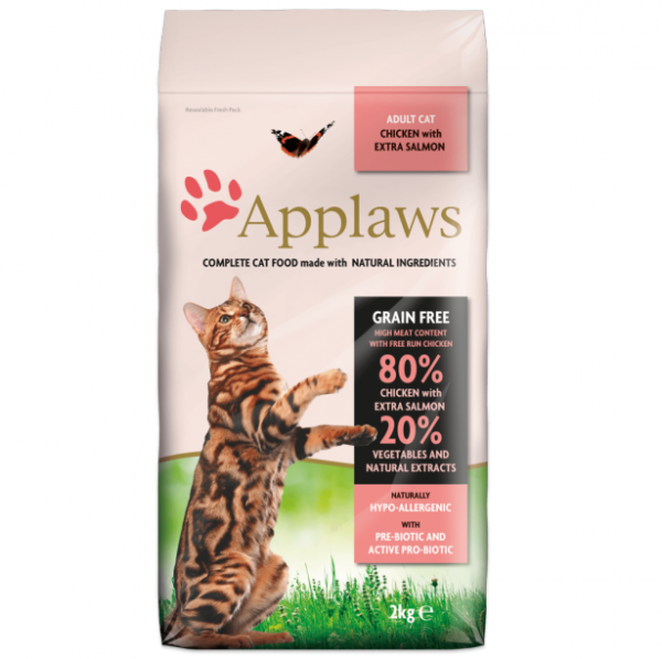 Applaws Adult Chicken with Extra Salmon Dry Cat Food