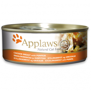 Applaws Chicken Breast with Pumpkin Wet Cat Food, 70 g