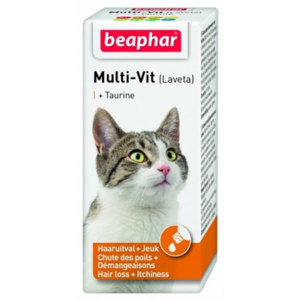 Beaphar Multivitamin Liquid With Taurine - Cats (50 ML)