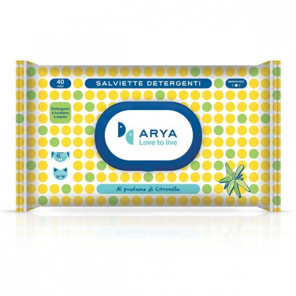 Arya Wet Wipes Lemongr