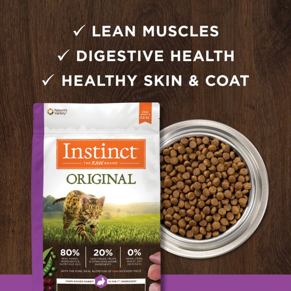 Instinct Original Real Rabbit Grain-Free Dry Cat Food - Image 4