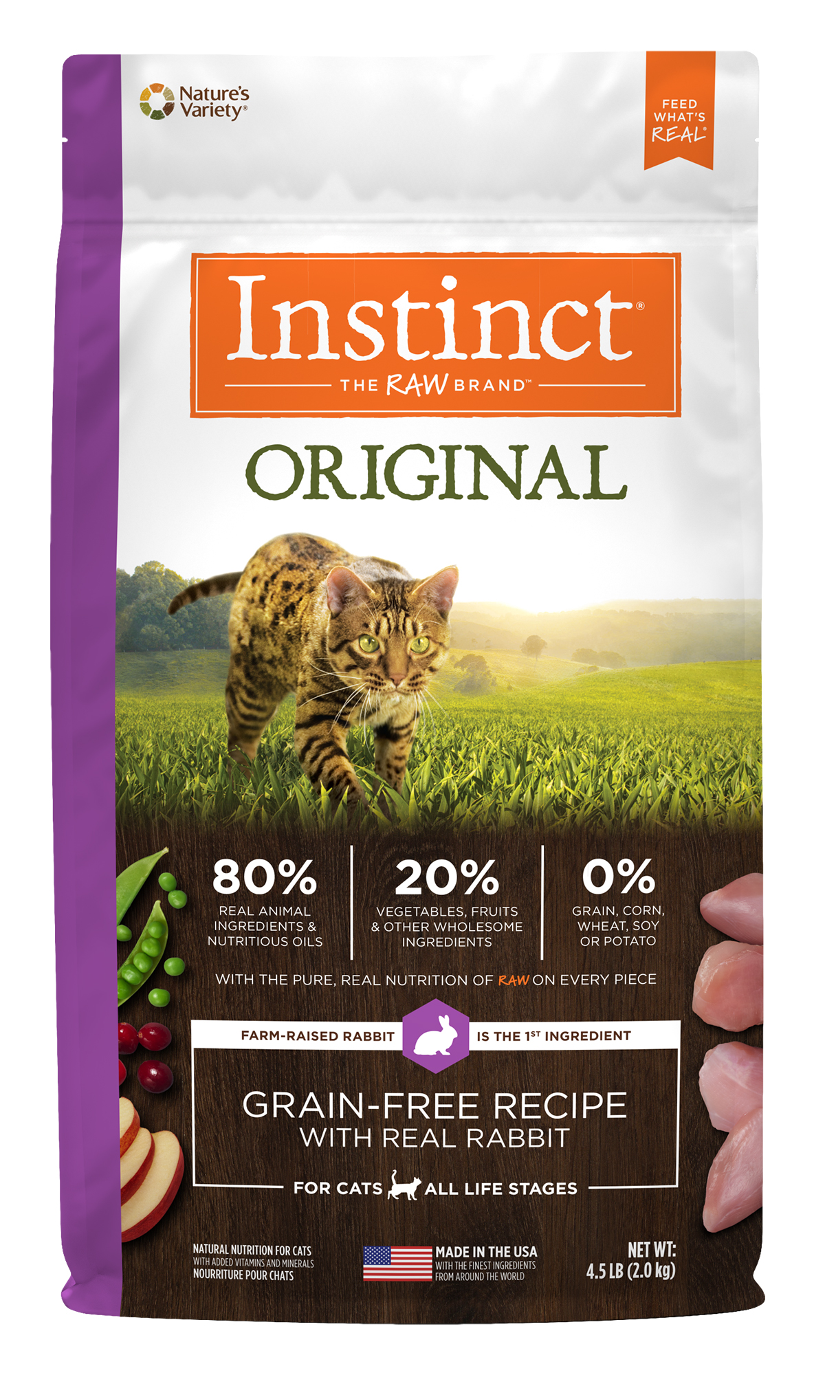 Instinct Original Real Rabbit GrainFree Dry Cat Food Smart Pet Kuwait