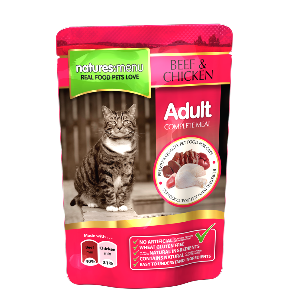 Natures menu cat pouches 2025
