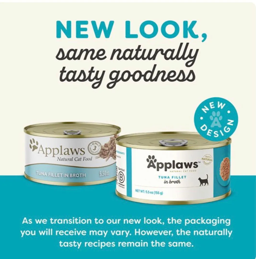 Applaws Tuna Fillet Wet Cat Food, 70 g - Image 2