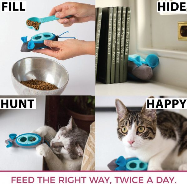 Doc & Phoebe's Cat Co. Indoor Hunting Cat Feeder Kit - Image 5