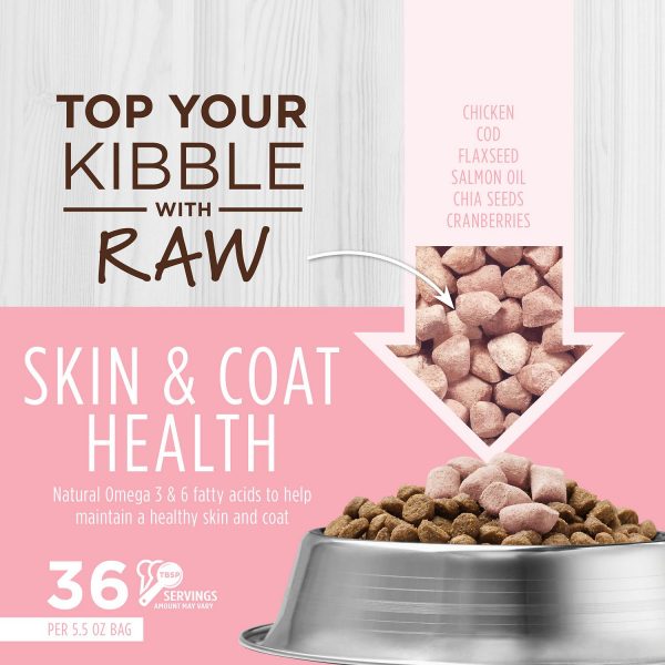 Instinct Raw Boost Mixers Skin & Coat Health Freeze-Dried Cat Food Topper - Image 2