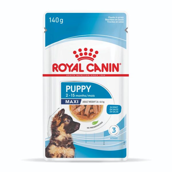 Royal Canin Maxi Breed Wet Puppy Food, 140 g