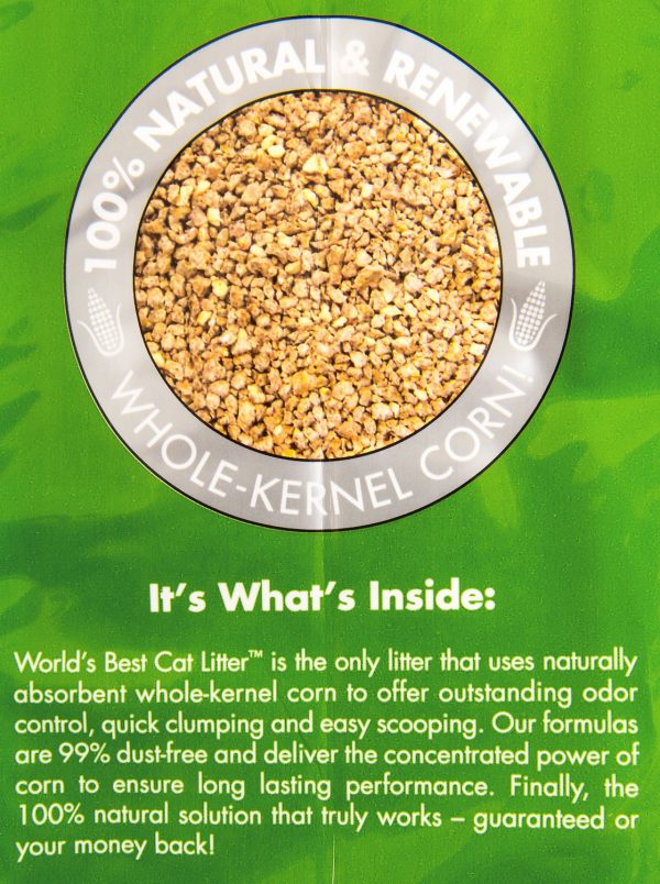 World's Best Unscented Clumping Corn Cat Litter - Image 3