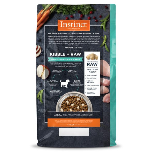 Instinct Raw Boost Real Chicken Dry Puppy Food - Image 6