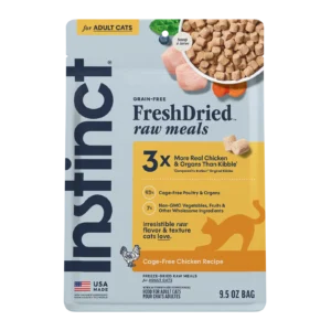 Instinct Raw Meals Cage-Free Chicken Recipe Freeze-Dried Cat Food