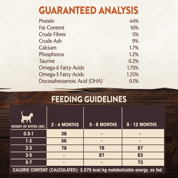 Wellness CORE Grain Free Turkey and Chicken Recipe Dry Kitten Food, 1.75 kg - Image 6