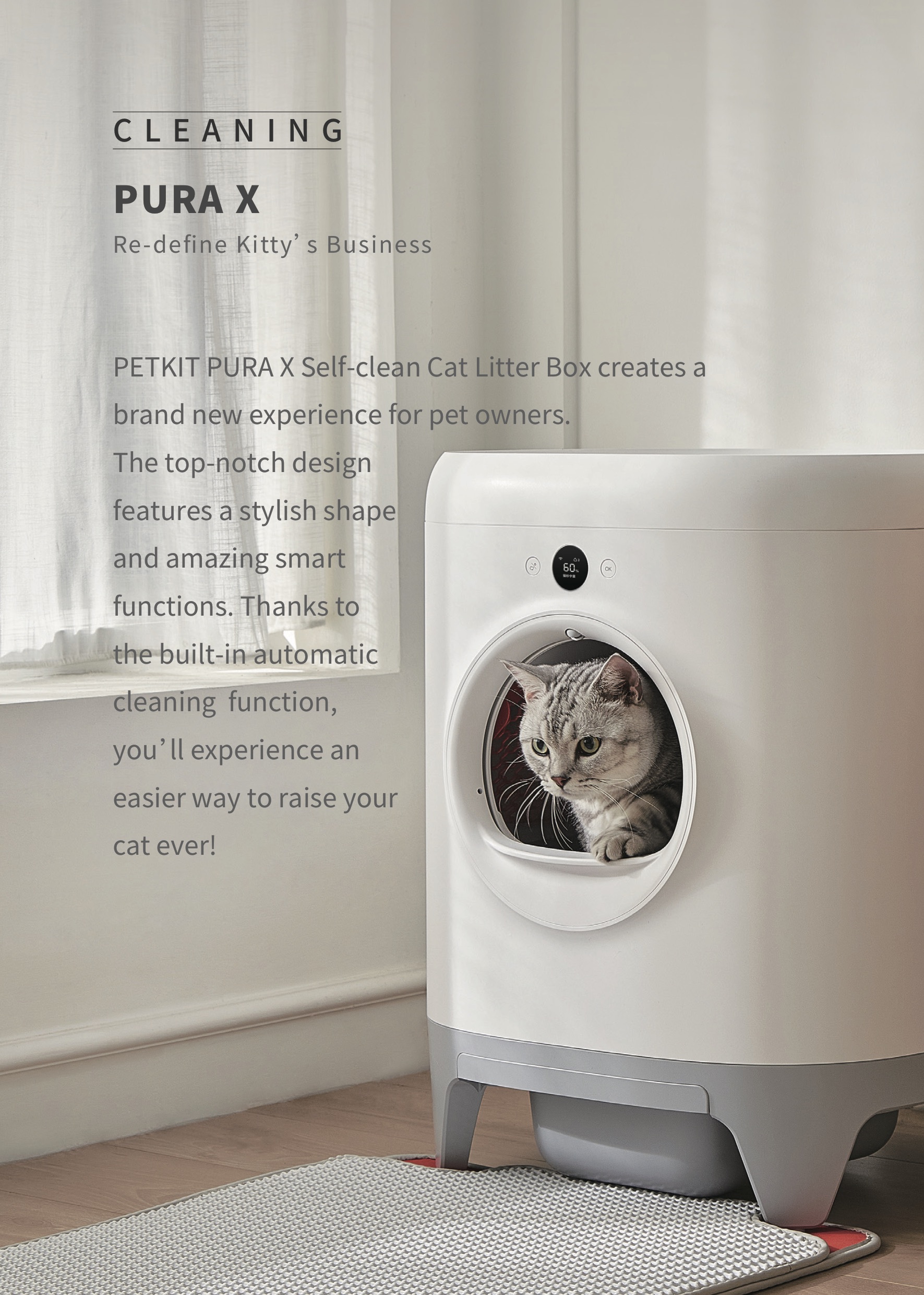 Pura X Smart Pet Kuwait Smart Automatic Litter Box