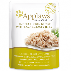 Applaws Chicken with Lamb in Jelly Wet Cat Food, 70 g