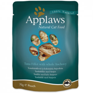 Applaws Tuna with Anchovy in Broth Wet Cat Food, 70 g