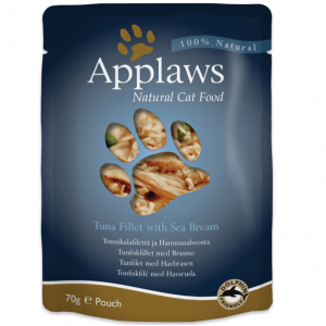 Applaws Tuna with Sea Bream Wet Cat Food, 70 g