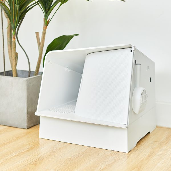 PetKit WhiteVilla Cat Litter Box + (Smart Odour Eliminator)