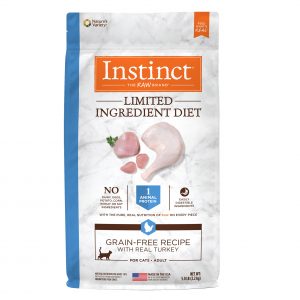 Instinct Limited Ingredient Diet Grain-Free Recipe with Real Turkey Dry Cat Food, 2 kg