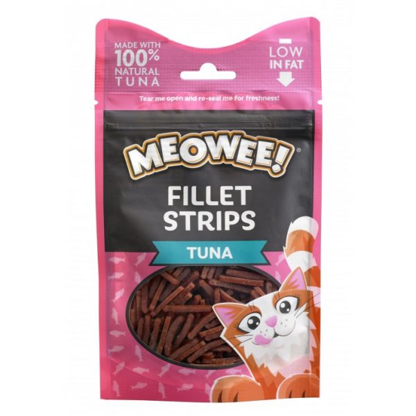 MEOWEE! Tuna Fillet Strips, 35g