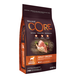 Wellness CORE Original Medium Breed Turkey with Chicken Recipe Dry Dog Food