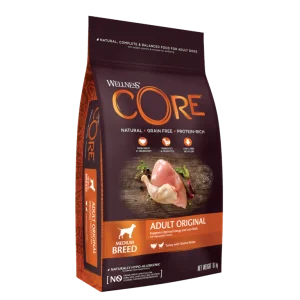 Wellness CORE Original Medium Breed Turkey with Chicken Recipe Dry Dog Food