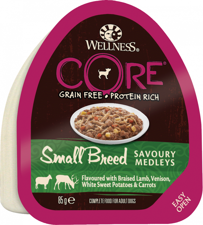 Wellness CORE Savoury Medleys Small Breed Lamb, Venison, White Sweet ...