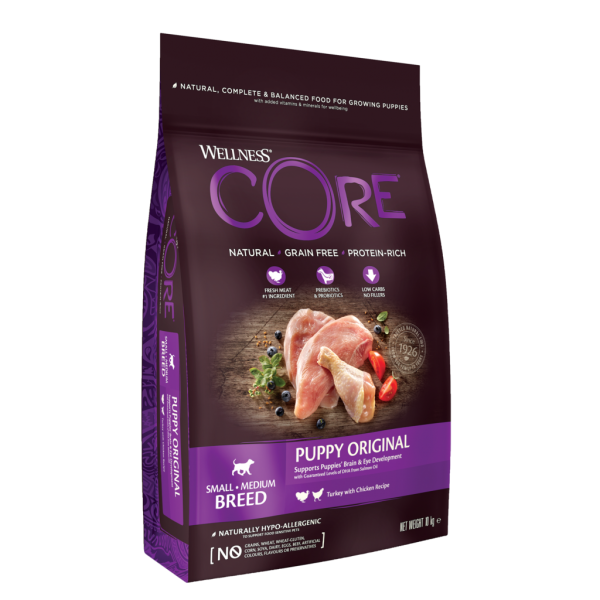Wellness CORE Original Small/Medium Breed Turkey and Chicken Recipe Dry Puppy Food