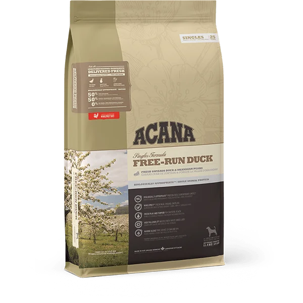 Acana Free-Run Duck Dry Dog Food, 11.4 kg