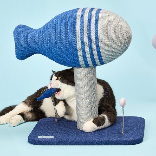 PetKit Flying Fish Multi-Function Cat Scratcher - Image 3