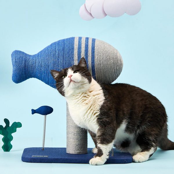 PetKit Flying Fish Multi-Function Cat Scratcher - Image 2