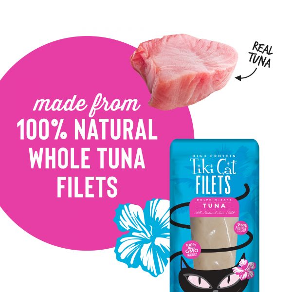 Tiki Cat Filets Delphine-Safe Tuna, 1 oz. - Image 3