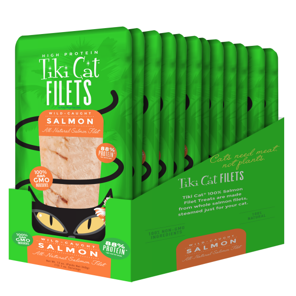 Tiki Cat Filets Wild-Caught Salmon, 1 oz. - Image 5