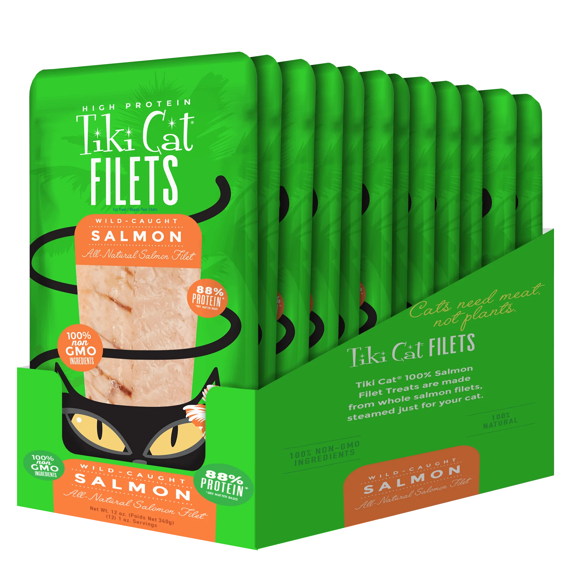 Tiki Cat Filets Wild-Caught Salmon, 1 oz. - Image 5