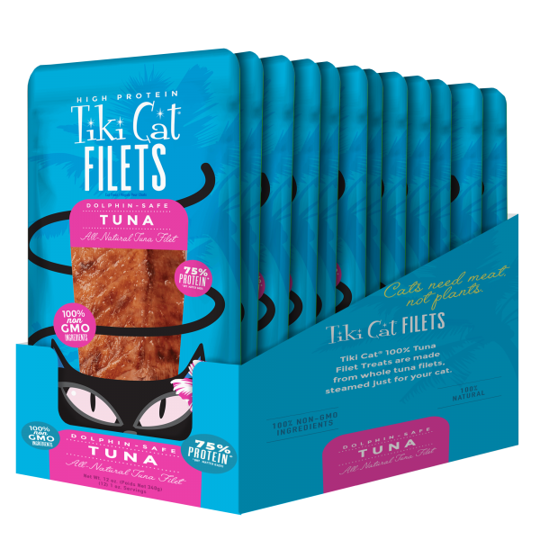 Tiki Cat Filets Delphine-Safe Tuna, 1 oz. - Image 6